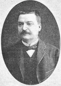 Portrait of the French mathematician Edouard Lucas