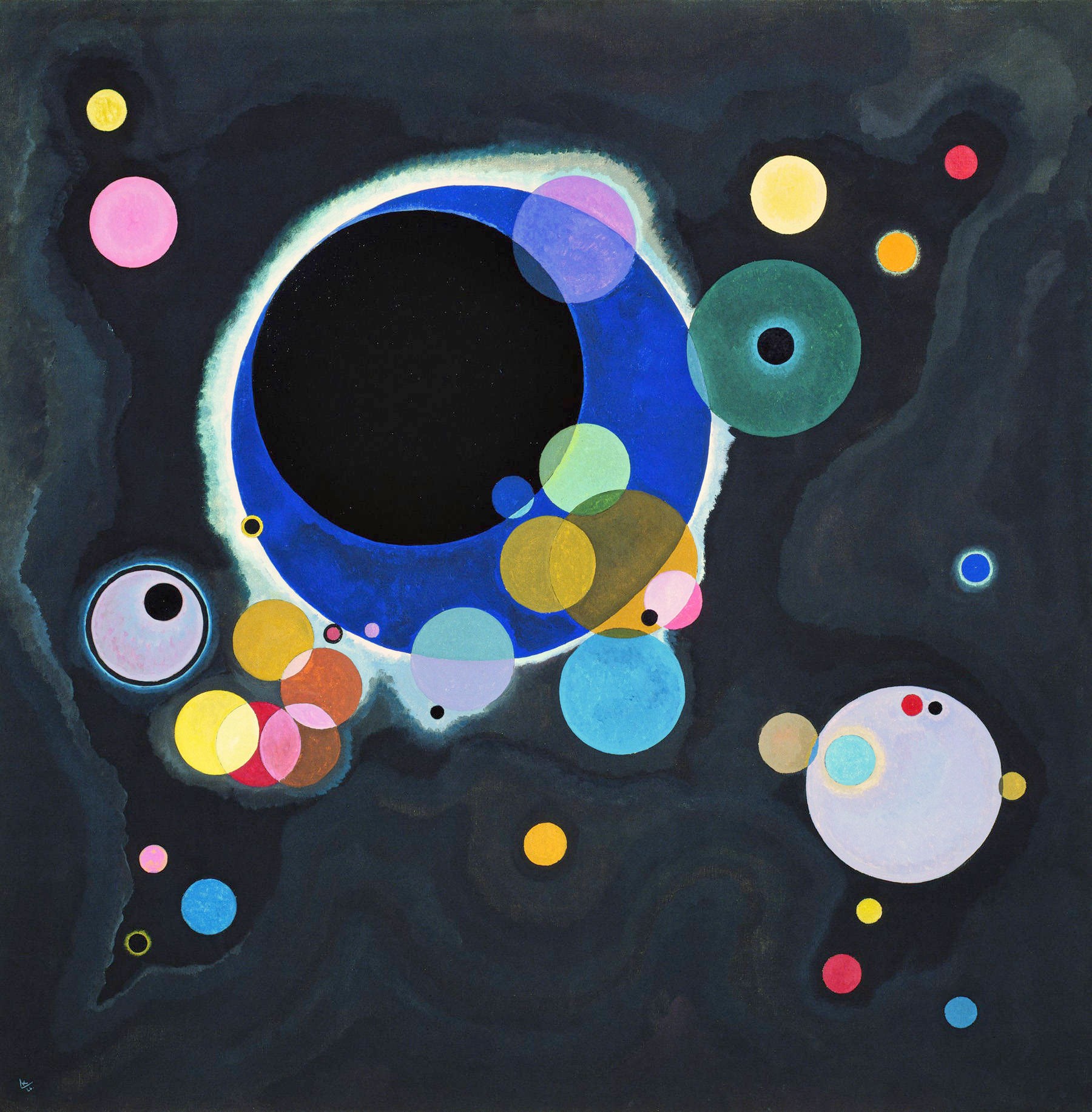 Wassily Kandinsky, Several Circles, 1926