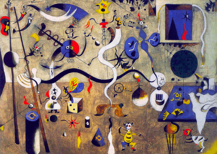 Joan Miró, Harlequin's Carnival, 1924–1925