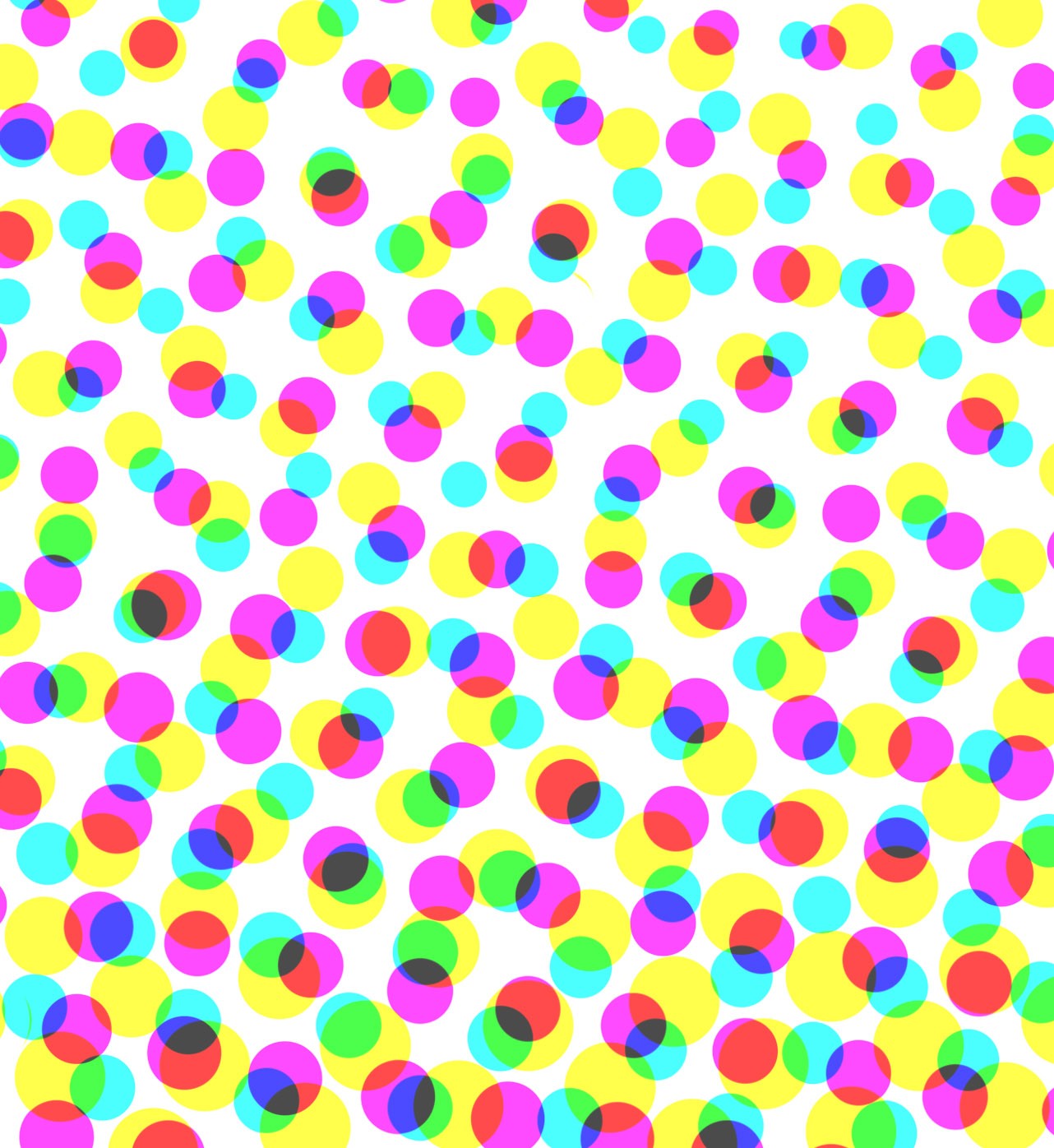 A newspaper photograph seen close up, a halftone screen of dots