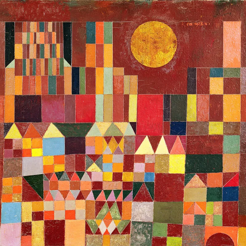 Paul Klee, Castle and Sun, 1928