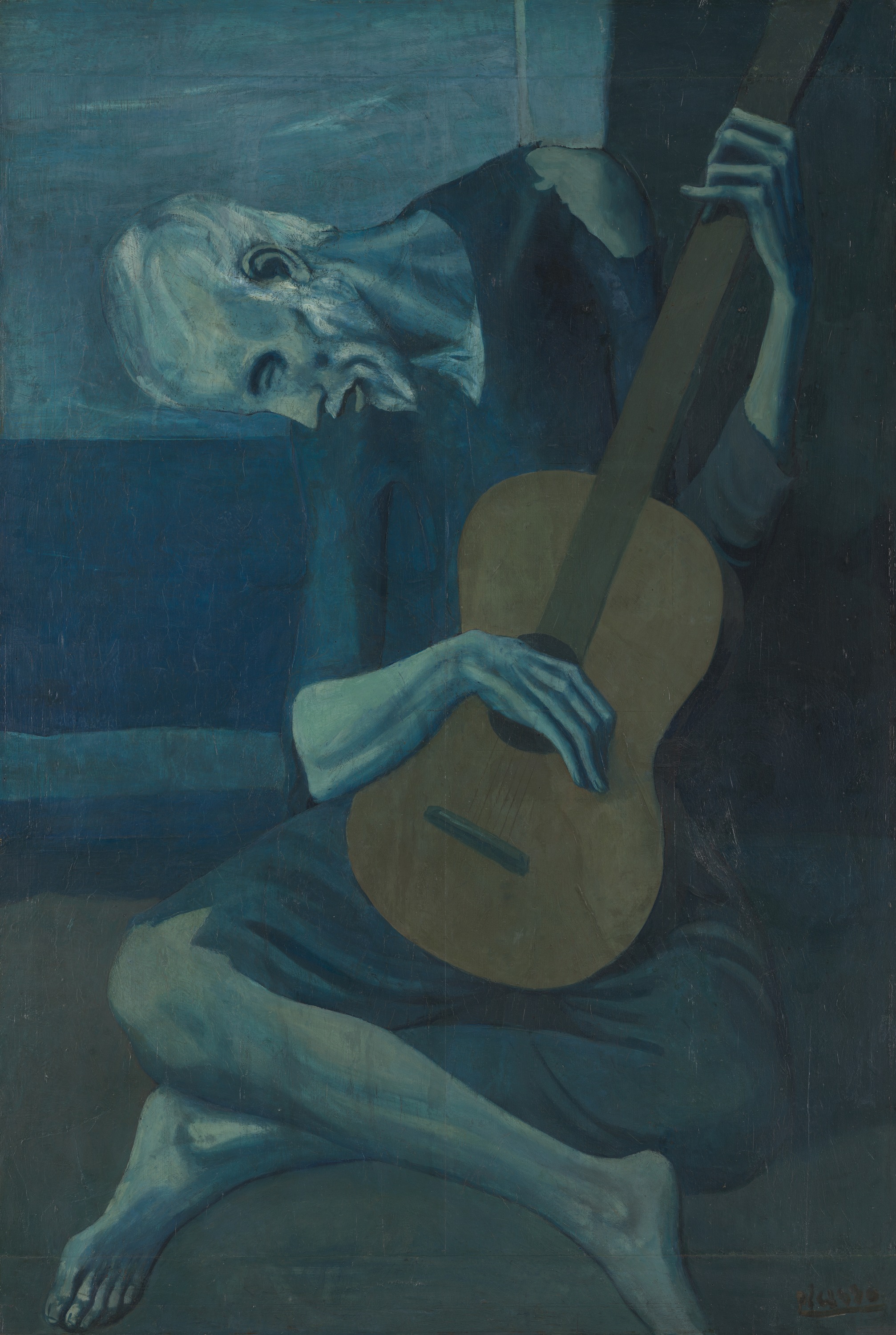 Pablo Picasso, The Old Guitarist, 1903–1904