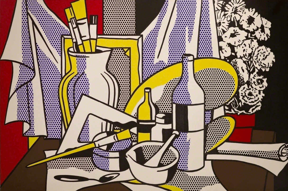 Roy Lichtenstein, Still Life with Palette, 1972