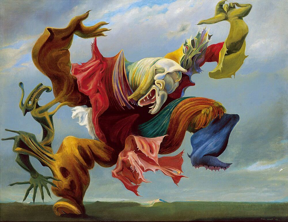 The Triumph of Surrealism was painted by Max Ernst in 1937.