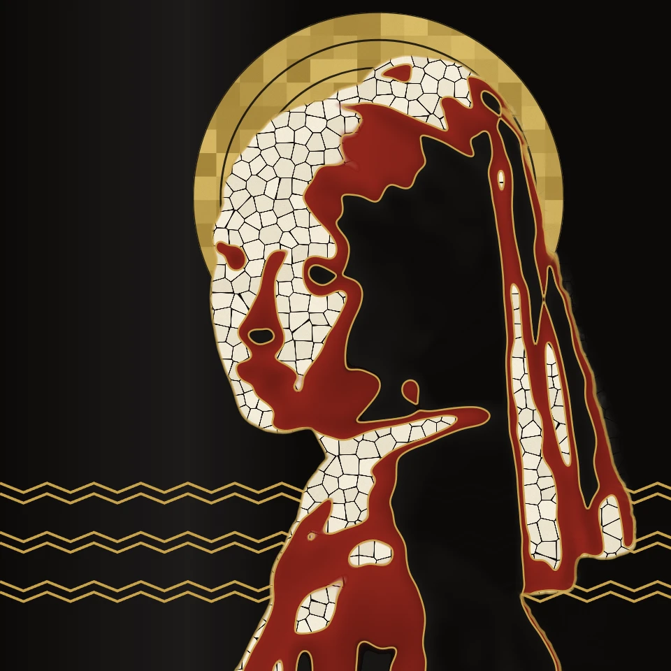 Art Deco photo filter example in PictorX