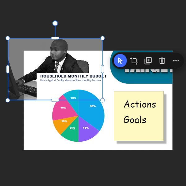 Document mode — Pictorx photo editor feature