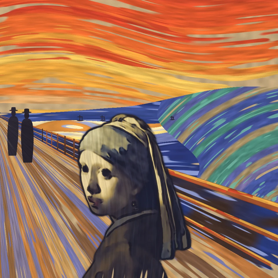 PictorX feature - Edvard Munch, The Scream photo filter