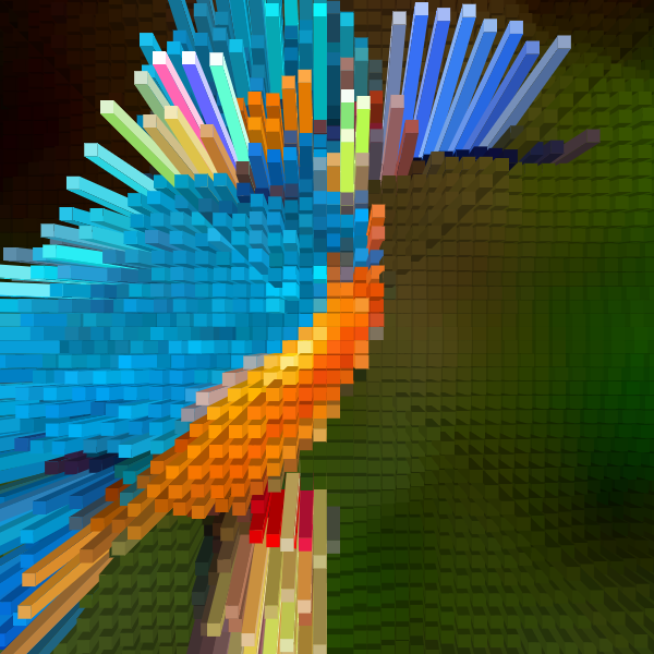 Extrude photo effect preview