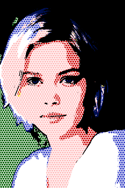 Roy Lichtenstein photo effect preview