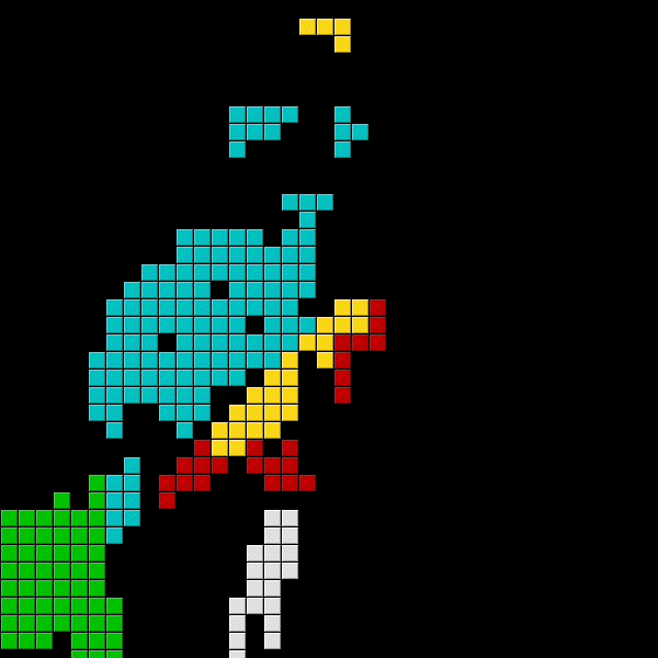 Tetris photo effect preview