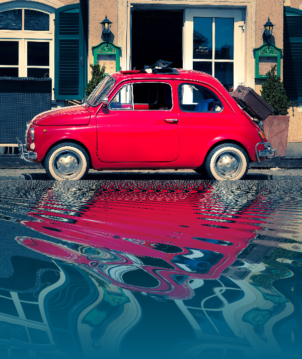 Water Reflection photo effect preview