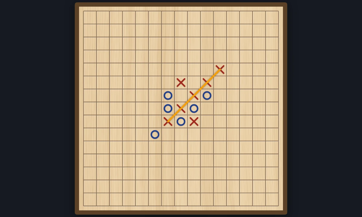 PictorX の 五目並べ の例