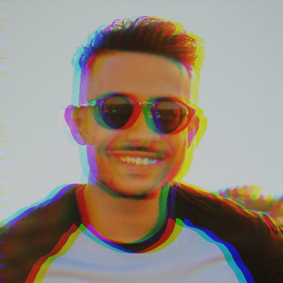 Glitch-effectgenerator-voorbeeld in PictorX