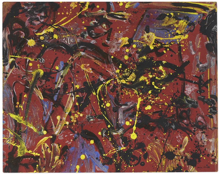 ジャクソン・ポロック《Red Composition》1936年