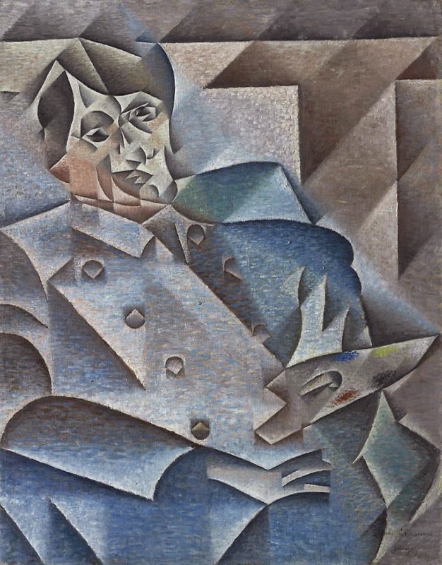 Portrait of Pablo Picasso (1912) by Juan Gris