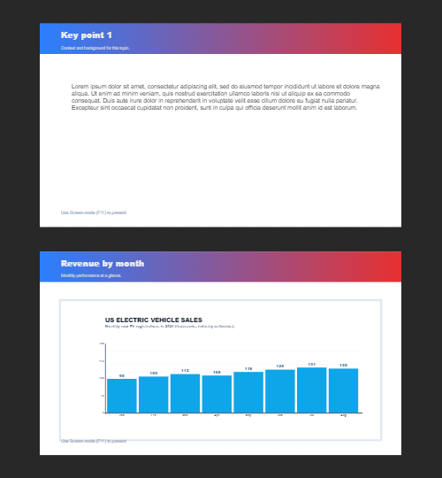 PictorX feature - Multiple pages