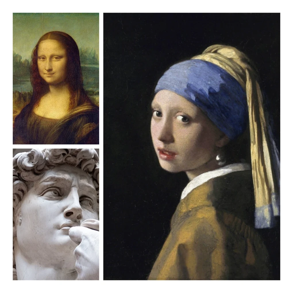 Fotocollage maker-voorbeeld in PictorX