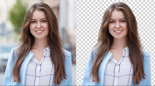 Offline background removal
