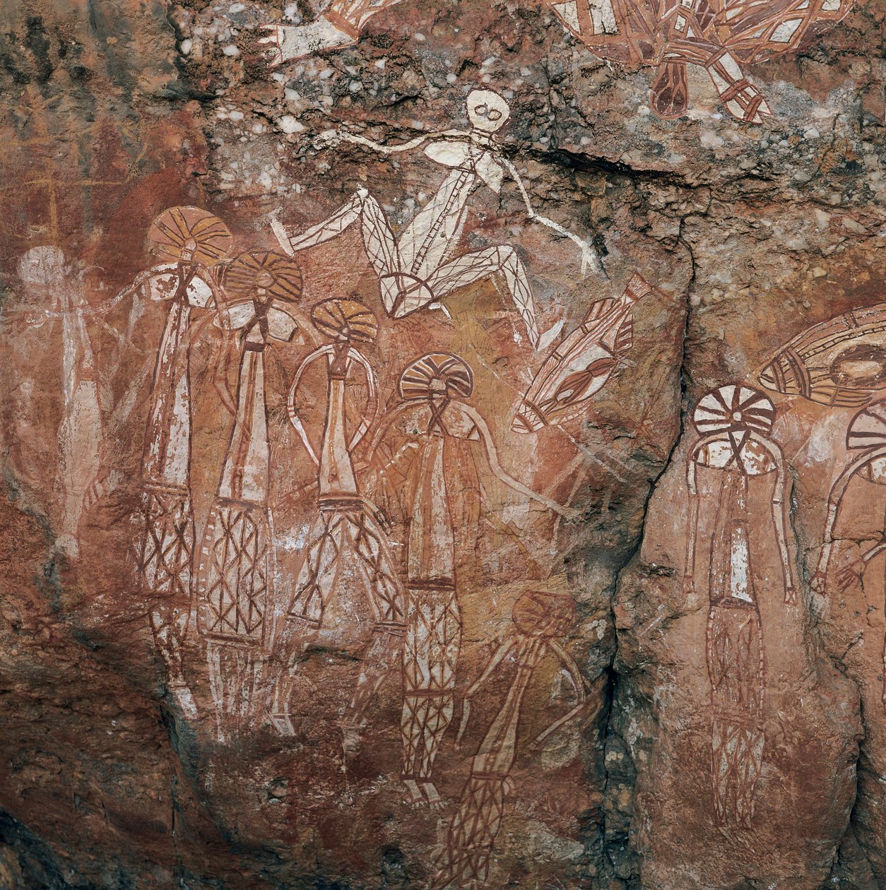 Rock art at Nourlangie, Kakadu National Park
