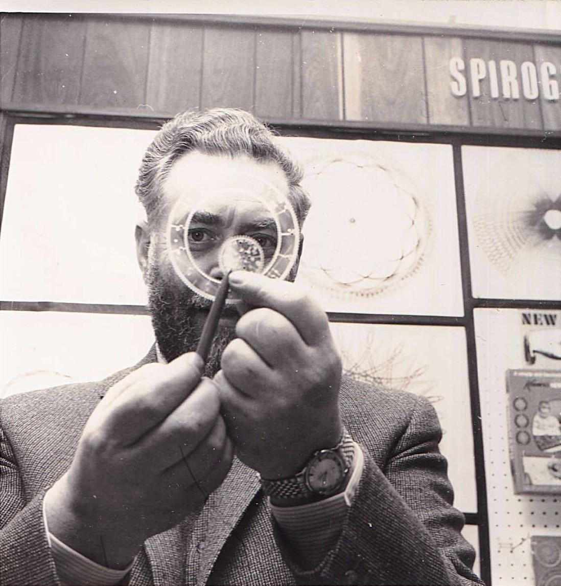 Spirograph inventor Denys Fisher