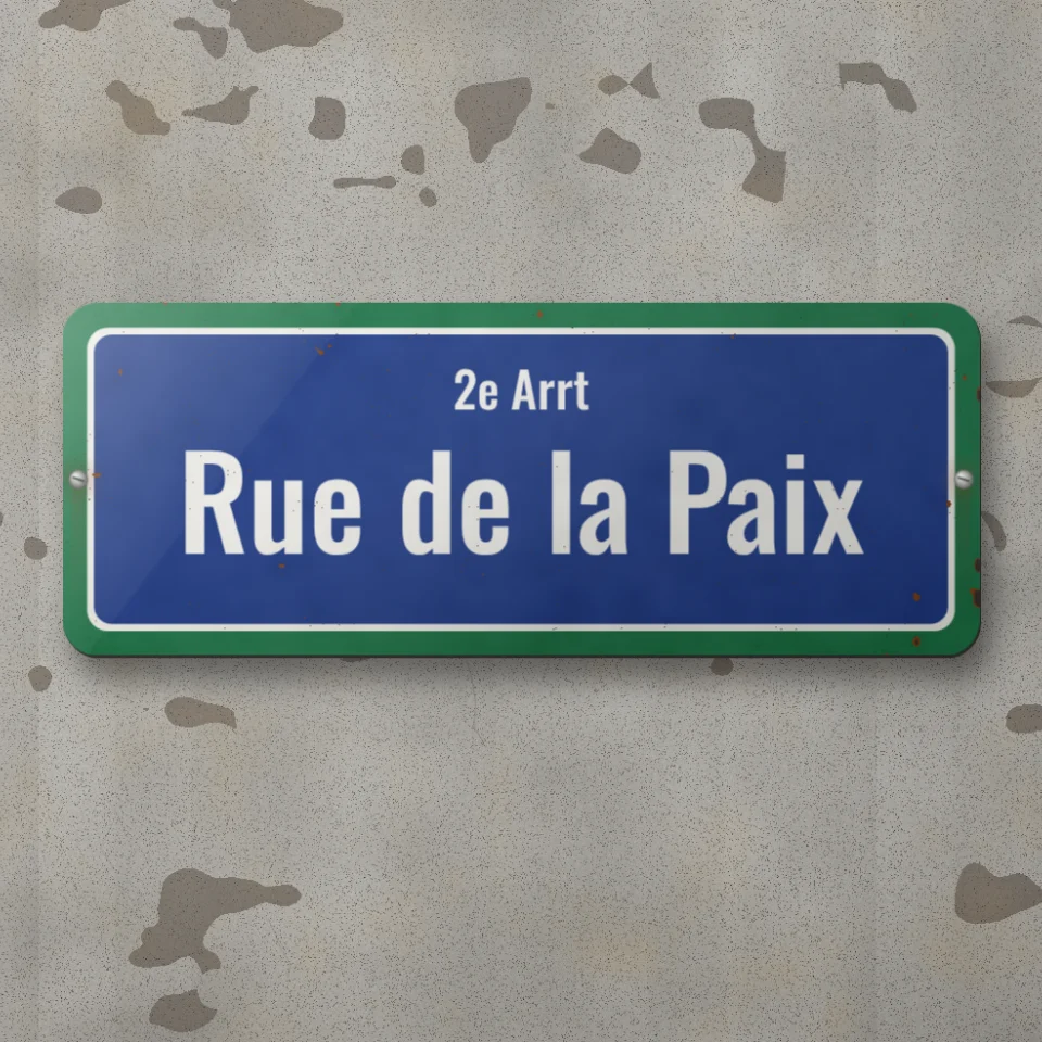 PictorX feature - Street Sign & Plaque Maker