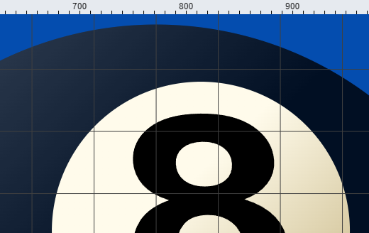 Zoom, grids & rulers