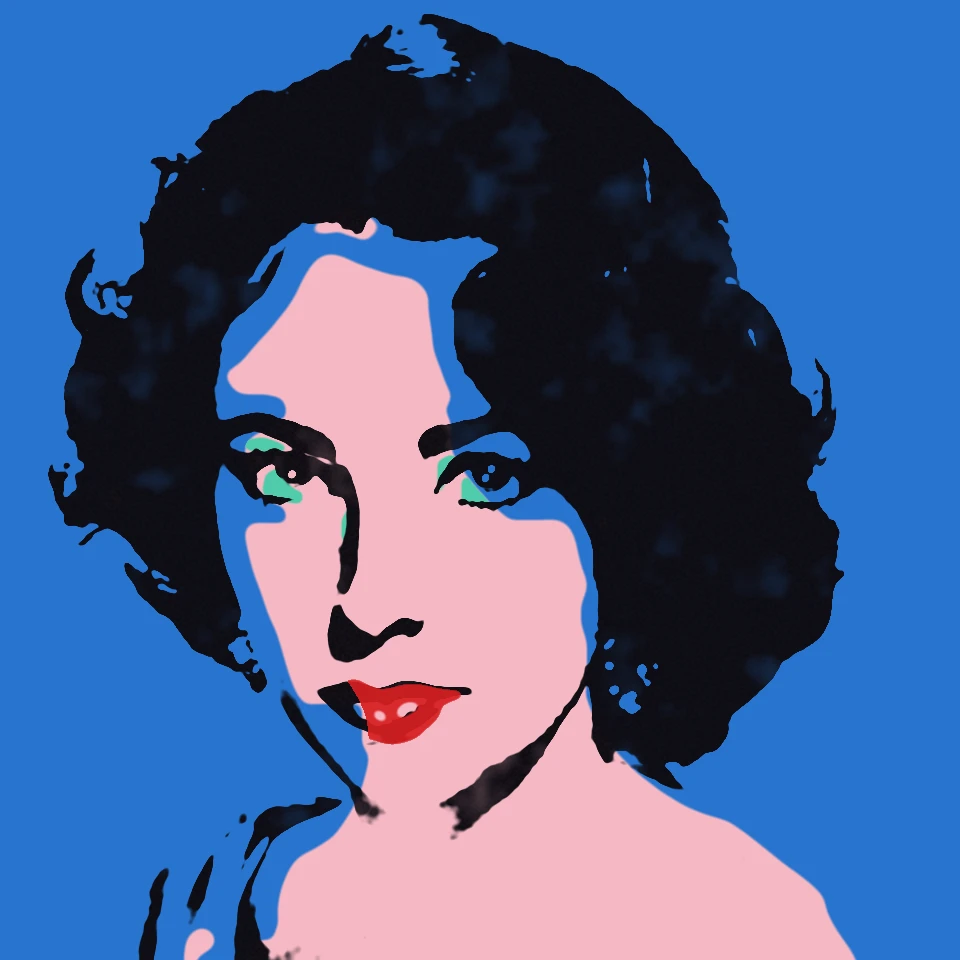 Ví dụ Liz, 1963 trong PictorX