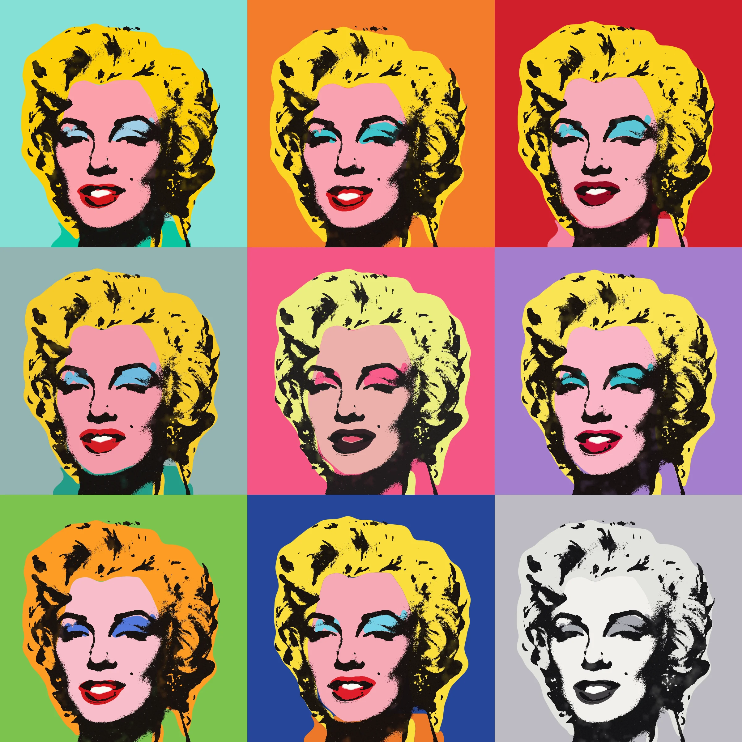 Ví dụ Marilyn, 1967 trong PictorX