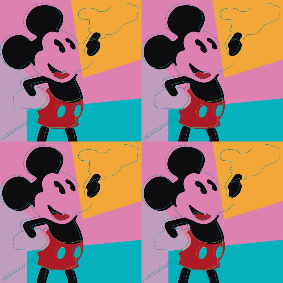 Ví dụ Mickey Mouse, 1981 trong PictorX