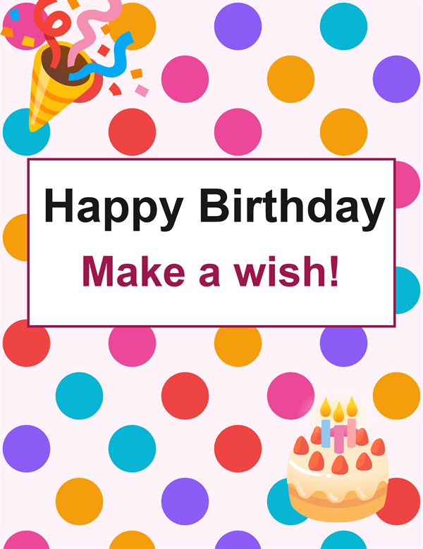 Birthday Party photo editor template