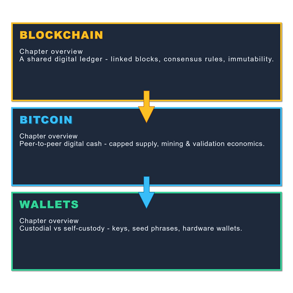 Blockchain Vertical Flow photo editor template