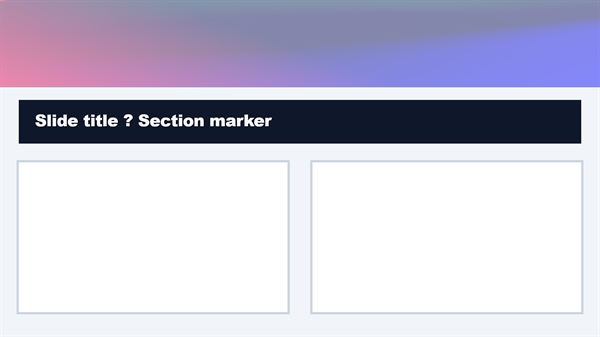 PictorX template - Chapter Presentation