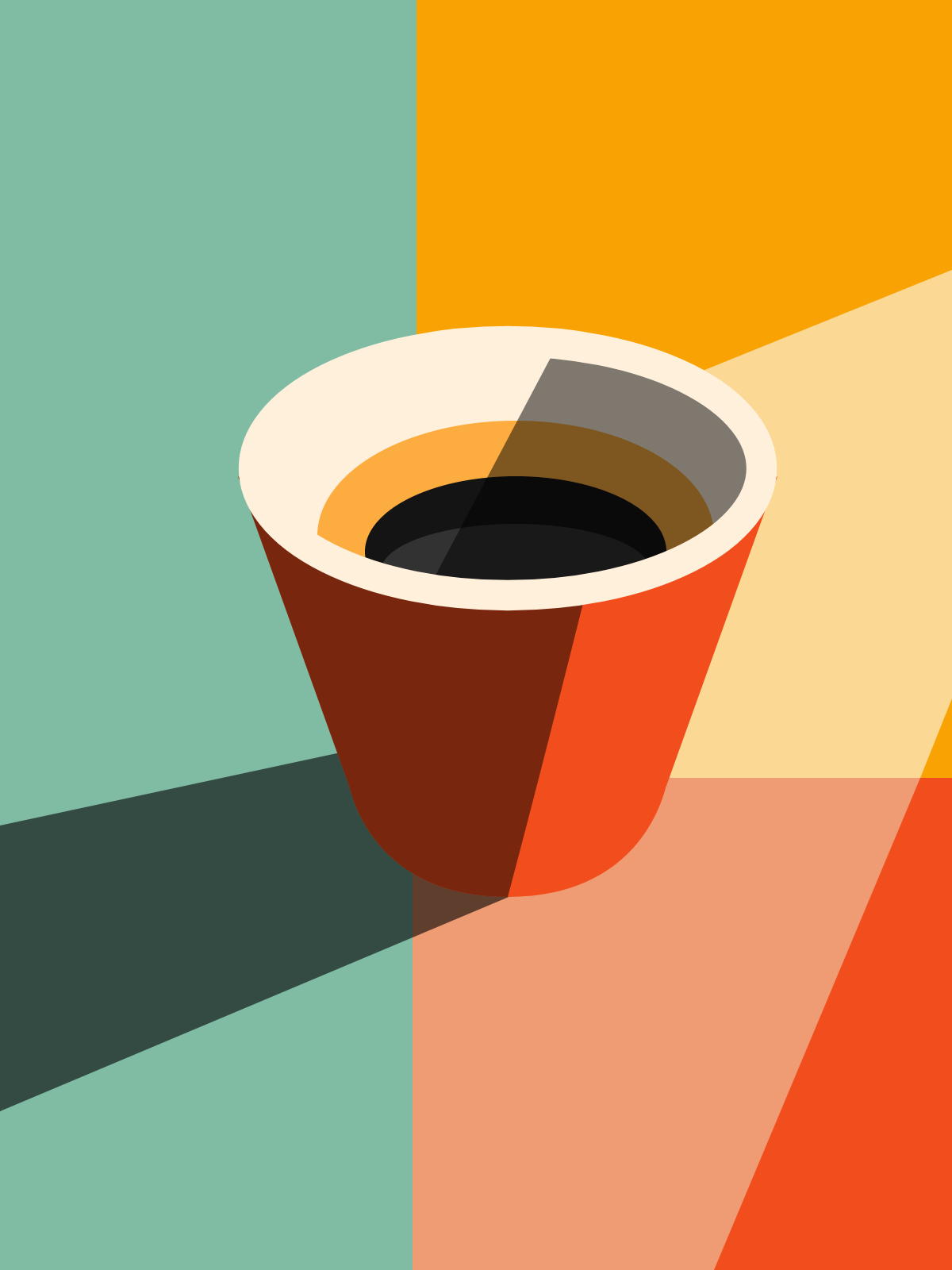 Coffee Cup photo editor template
