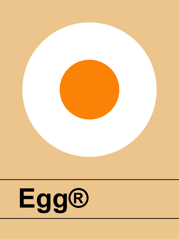 Egg photo editor template