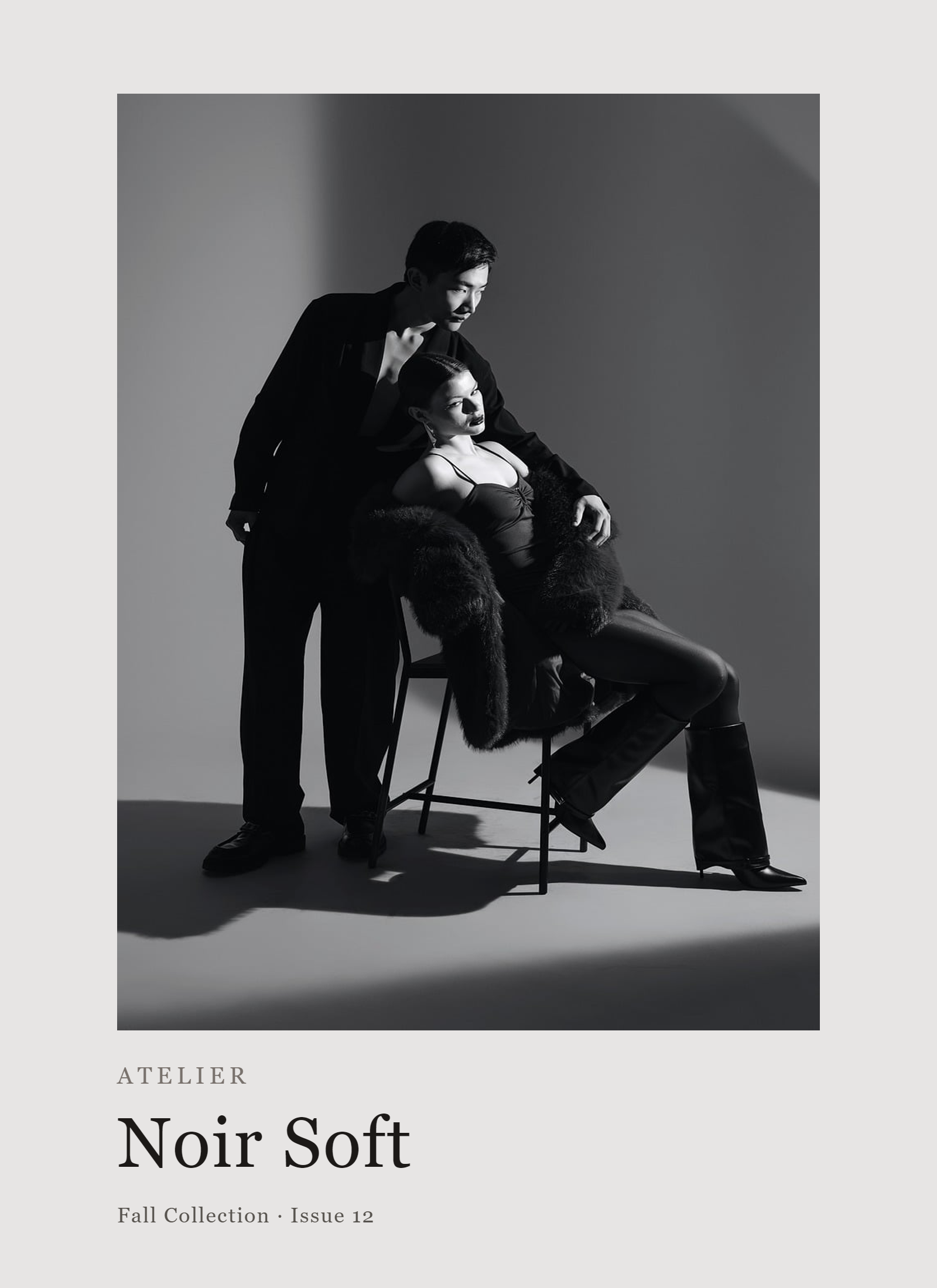 PictorX template - Fashion Editorial Poster