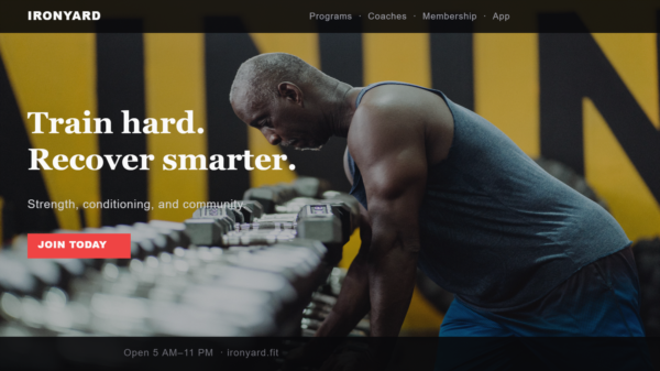 PictorX template - Fitness Gym Mobile Website