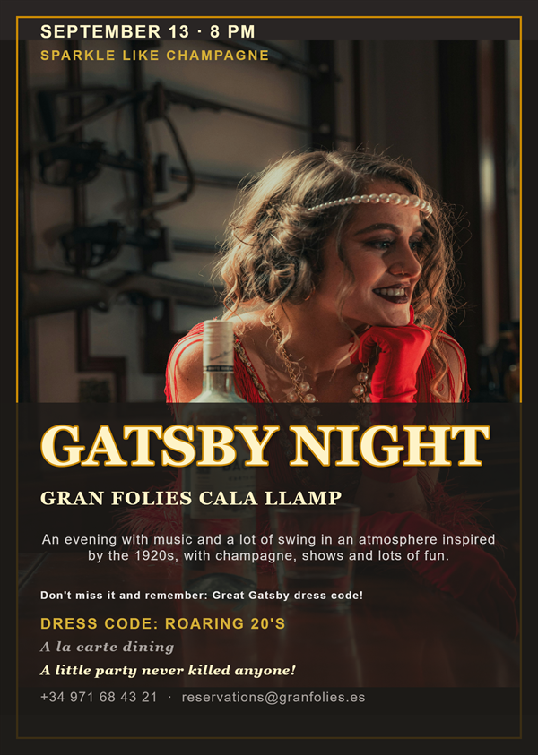 Gatsby Night photo editor template