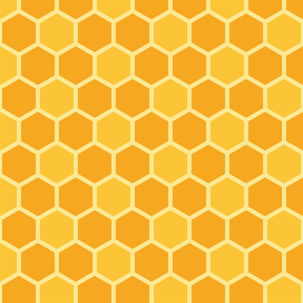 PictorX template - Honeycomb Gold