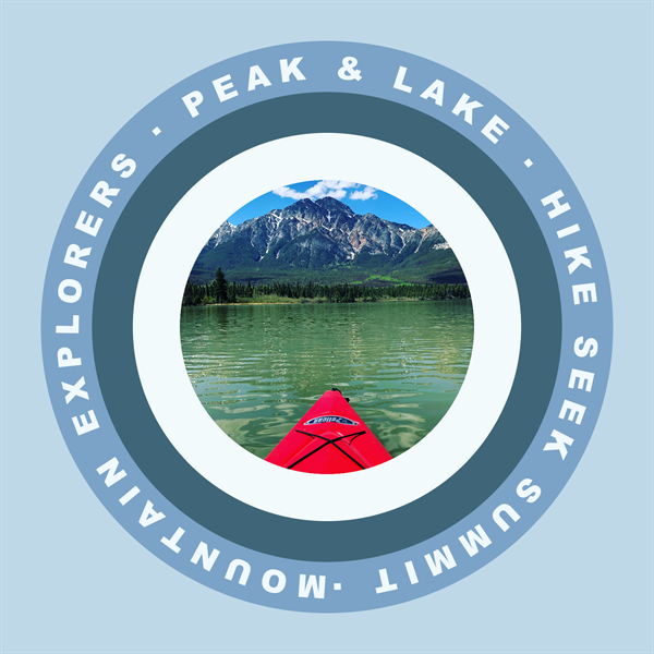 Mountain Explorers Badge photo editor template