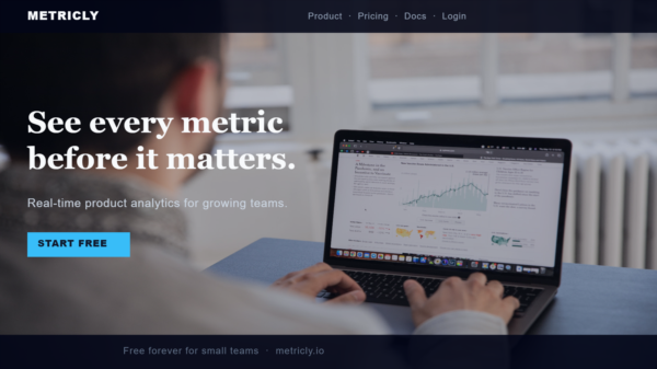 PictorX template - SaaS Analytics Website