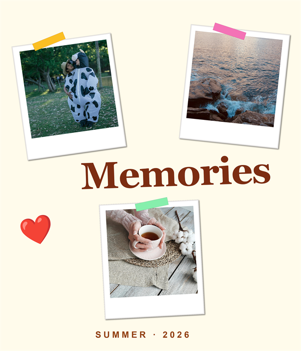 Scrapbook photo editor template